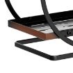 2 Tier Cosmetic Display Tray Makeup Organizer - Black - 5