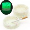 Round Silicone Luminous Ashtray Fluorescent Car Ashtray - Pink - 2