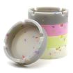 Round Silicone Luminous Ashtray Fluorescent Car Ashtray - Pink - 3