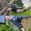 TX-200 Solar Landscape Staircase Light, Black Shell Warm Light - 2