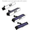 TX-200 Solar Landscape Staircase Light, Black Shell White Light - 2