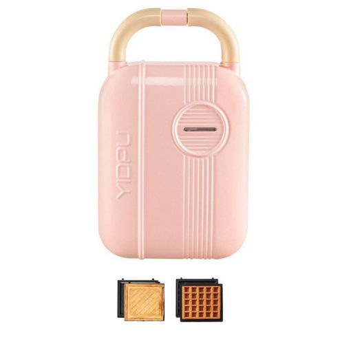 YIDPU 3-in-1 Family Breakfast Maker - Pink - 1