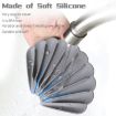 Drainable Silicone Soap Box - White - Non-Slip Soap Holder - 6