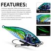 PROBEROS LF137 3D Bionic Lure Bass Fishing Bait 28g (Color A) - 7