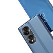 For Honor X7b Blue Leather Phone Case with Holder - 6
