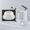 Universal Wash Basin Overflow Hole Plug Cap - 20pcs (22-24mm) - 6