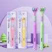 YALINA Three Sided Toothbrush Soft Hair 360 Degree V Shaped Toothbrush for Kids - 6