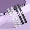 2pcs/Set iPhone 12/13/14/15 Speaker Dust-Proof Mesh Protective Film (Purple) - 3