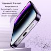 2pcs/Set iPhone 12/13/14/15 Speaker Dust-Proof Mesh Protective Film (Purple) - 9