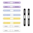 2pcs/Set iPhone 12/13/14/15 Speaker Dust-Proof Mesh Port Film (Silver) - 2