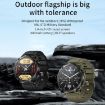 T30 1.6" Outdoor Sports Waterproof Smart Music Bluetooth Call Watch - 2