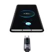 USAMS USB to Type-C 6A Fast Charge Data Cable, 1.2m - Black - 2