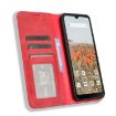 Consumer Cellular Iris Connect Red Leather Phone Case - 4