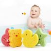 Cute Cartoon Bunny Bath Sponge - Soft Wood Pulp Scrubber - 2
