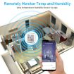 Smart Home Wifi Temperature & Humidity Sensor - Black - 7