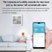 Wifi Temperature and Humidity Sensor for Smart Home (White) - 6