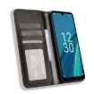 Cricket Debut S2 U380AC Leather Phone Case - Black - 4