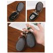 Large Capacity Car Key Storage Bag - Pink Leather - 5