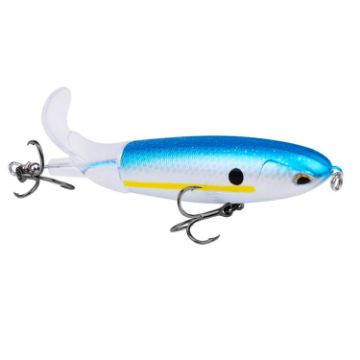Picture of PROBEROS DW601 360 Degree Rotating Propeller Lures Topwater Tethered Tractor Floating Fake Fish Bait, Size: 11.5cm/16.5g (Color C)