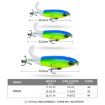 PROBEROS DW601 360 Degree Rotating Propeller Lures Topwater Bait - 3