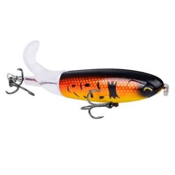 Picture of PROBEROS DW601 360 Degree Rotating Propeller Lures Topwater Tethered Tractor Floating Fake Fish Bait, Size: 10.5cm/13.5g (Color B)