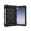 Samsung Galaxy Tab A9 Armor Silicone Tablet Case - Black - 2