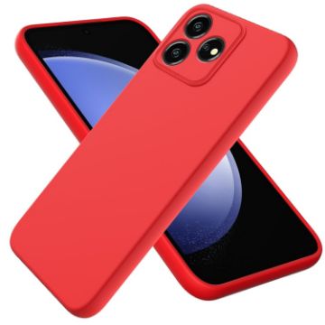 ZTE Axon 50 Lite Red Silicone Shockproof Phone Case - 1