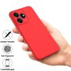 ZTE Axon 50 Lite Red Silicone Shockproof Phone Case - 4