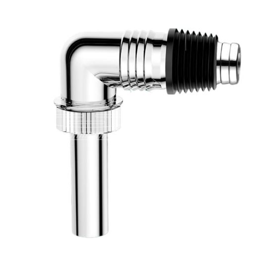 Elbow Type Washing Machine Floor Drain Joint Pipe Connector A1 - 1