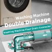 Elbow Type Washing Machine Floor Drain Joint Pipe Connector A2 - 4