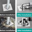Elbow Type Washing Machine Floor Drain Joint Pipe Connector A2 - 8