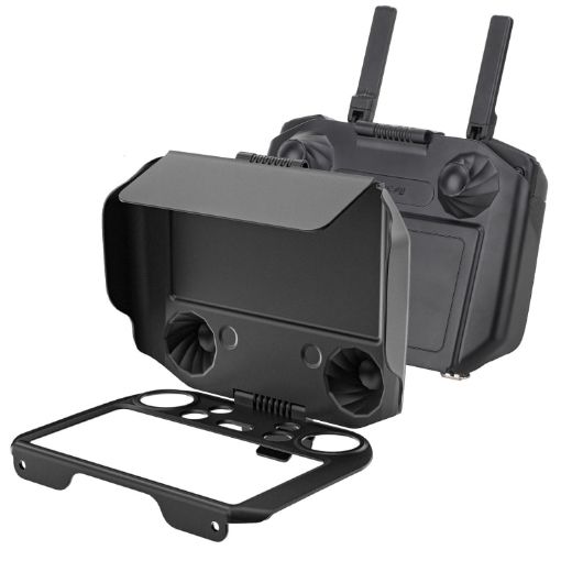 Sunnylife DJI RC Pro 2 in 1 Controller Protector Sun Hood Screen Guard - Black - 1
