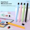 Apple Pencil 1 Retro Liquid Silicone Stylus Case - Orange - 3