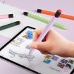 Apple Pencil 1 Retro Liquid Silicone Stylus Case - Orange - 8