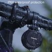 ENLEE E-DL003 Bike Wireless Remote Control Horn Bell Alarm (Black) - 5