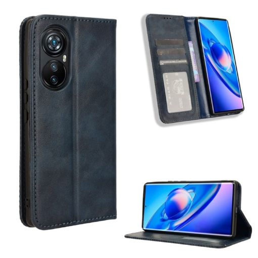 Blackview A200 Pro Leather Phone Case - Blue - 1
