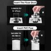 Y-shape Washing Machine Floor Drain Joint Pipe Connector C4 - 6