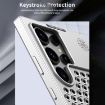 Samsung Galaxy S23 Ultra 5G R-JUST RJ58 Aromatherapy Metal Cooling Phone Case Silver - 7