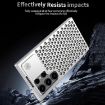 Samsung Galaxy S23 Ultra 5G R-JUST RJ58 Aromatherapy Metal Cooling Phone Case Silver - 9