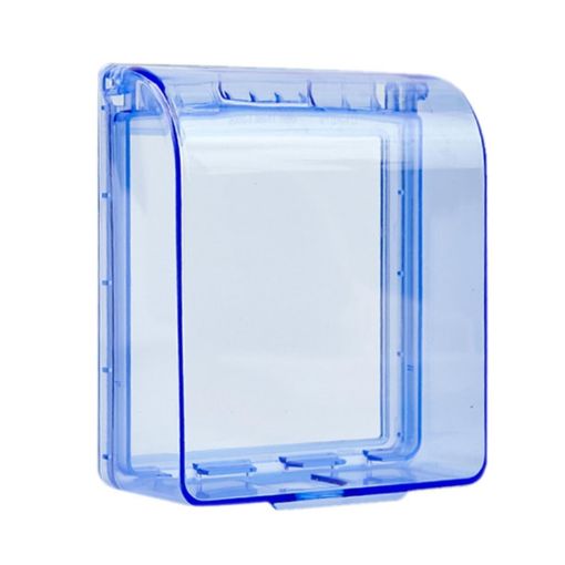 Self-adhesive Switch Socket Anti-leakage Protective Cover Waterproof Box - 1