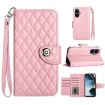 OnePlus CE 3 Lite 5G/Nord N30 Pink Leather Phone Case with Lanyard - 1