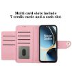 OnePlus CE 3 Lite 5G/Nord N30 Pink Leather Phone Case with Lanyard - 5