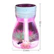 Mini USB Car Home Colorful Light Bottle Micro Landscape Humidifier White - 2