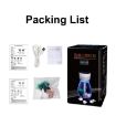 Mini USB Car Home Colorful Light Bottle Micro Landscape Humidifier White - 6