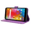 Boost Mobile Bounce 4G Purple Leather Phone Case - 5