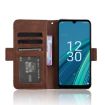 Cricket Debut S2 U380AC Leather Phone Case (Brown) - 6