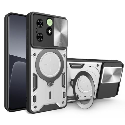Tecno Spark Go 2024/Spark 20 CD Phone Case - Silver - 1