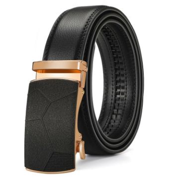 Picture of Dandali 120cm Mens Alloy Automatic Buckle Leash Business Casual Belt, Style: Model 2