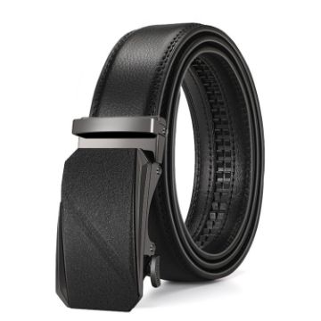 Picture of Dandali 120cm Mens Alloy Automatic Buckle Leash Business Casual Belt, Style: Model 16