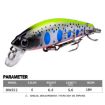PROBEROS DW592 Sinking Minnow Lure - Color E - 4